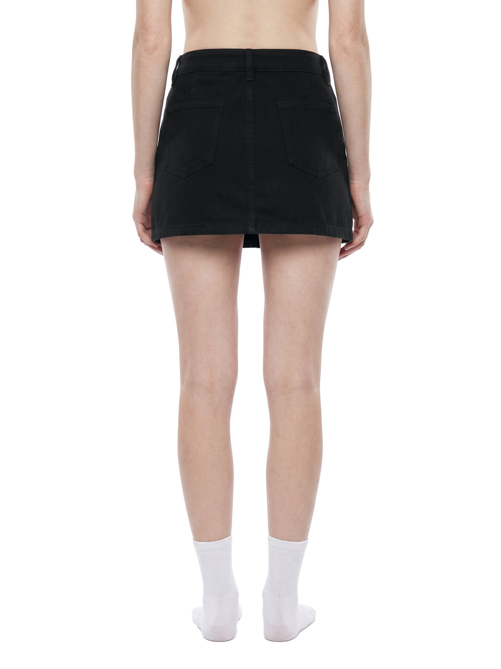 Women’s Studded Denim Mini Skirt