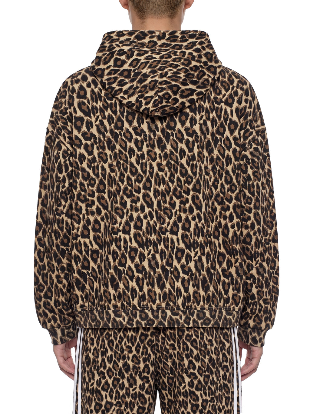 Unisex Leopard Full Zip Hoodie