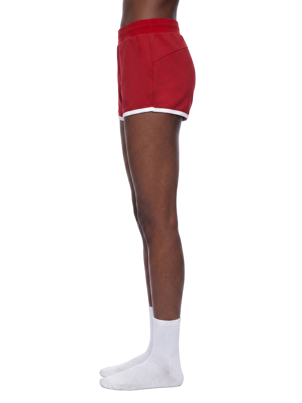 Women’s Retro Contrast Binding Shorts