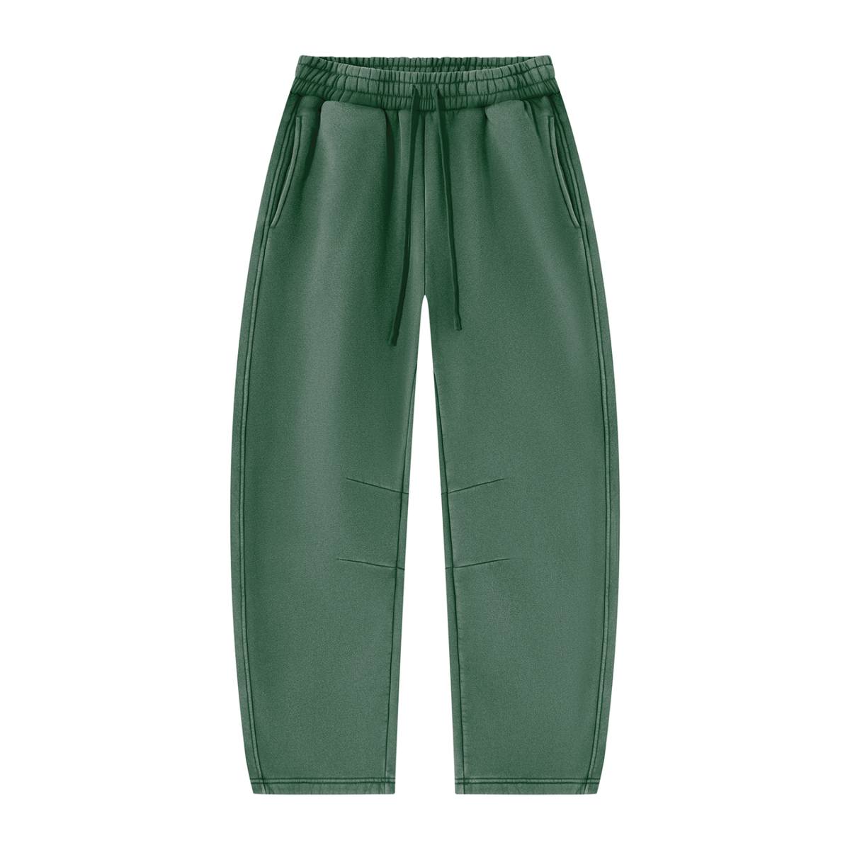 Unisex Vintage Wash Barrel-Leg Fleece Sweatpants V3