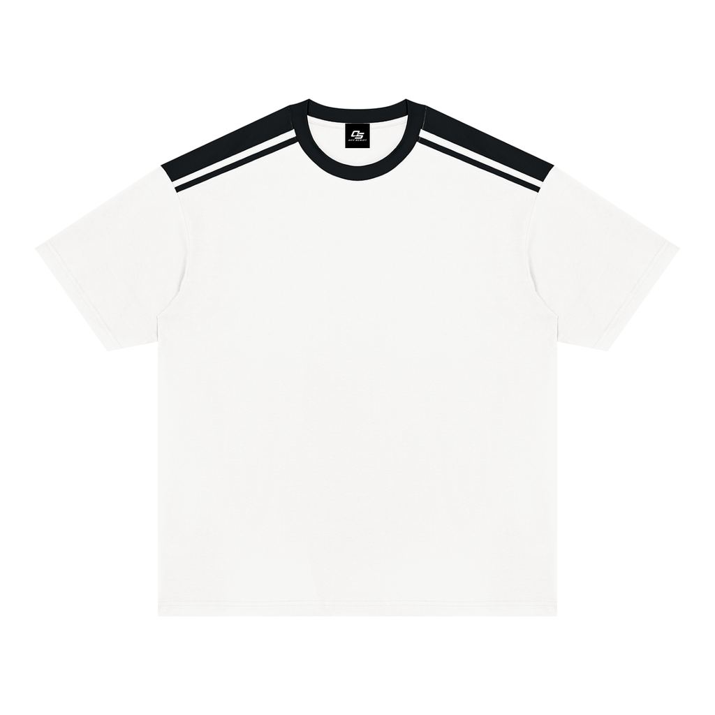 Unisex Color Block Loose T-Shirt