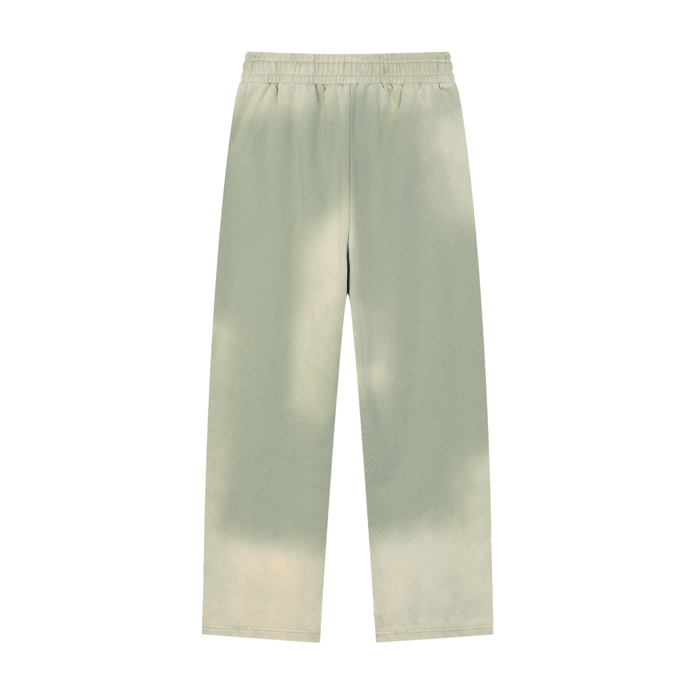 Sun Fade Raw-Edge Straight-Leg Sweatpants