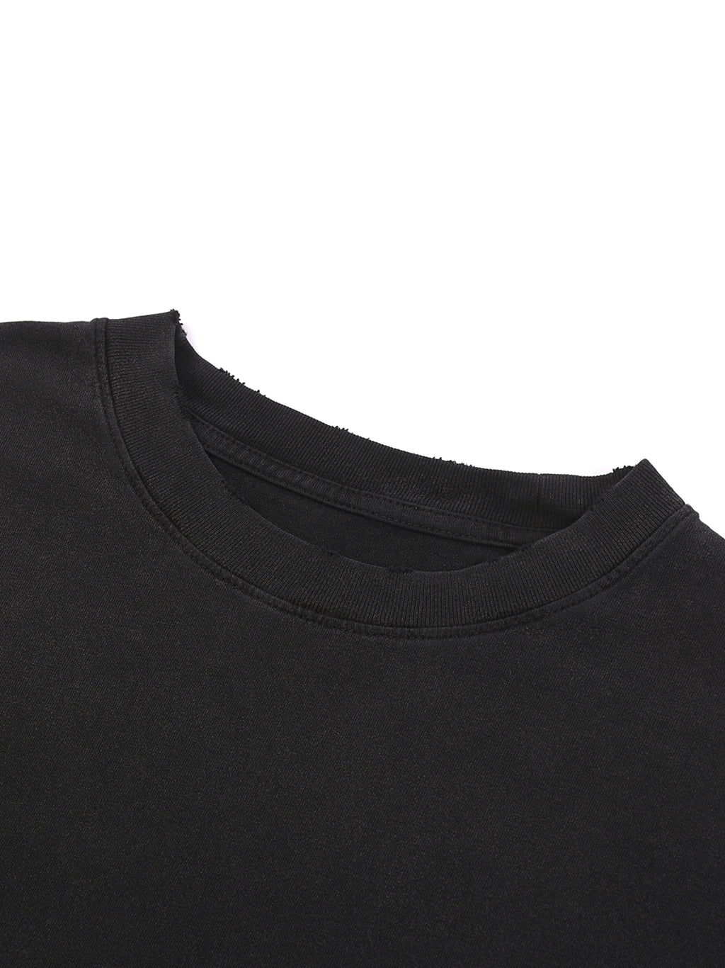 Unisex Snow-Washed Raw-Hem T-Shirt gallery view