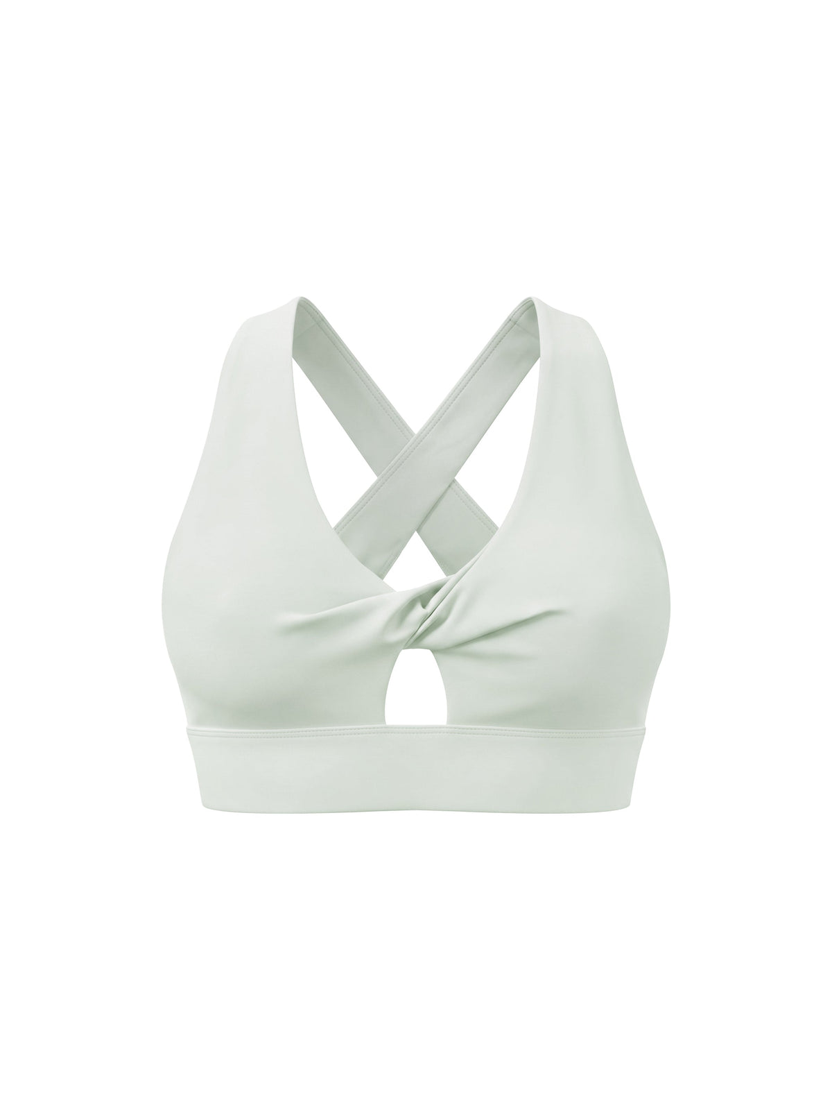 Women's Twist Front V-Neck Sports Bra