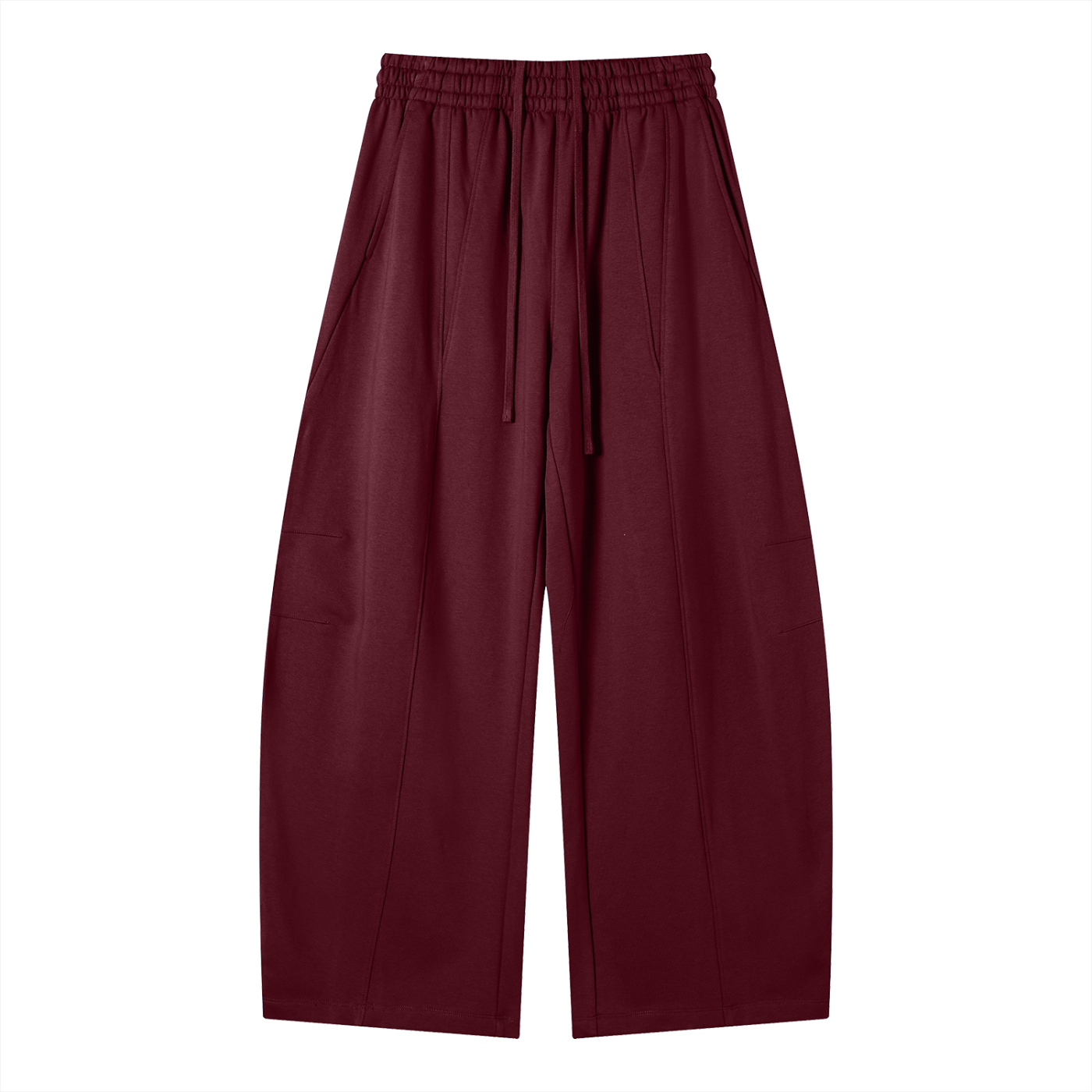 Heavyweight Wide-Leg Panel Sweatpants