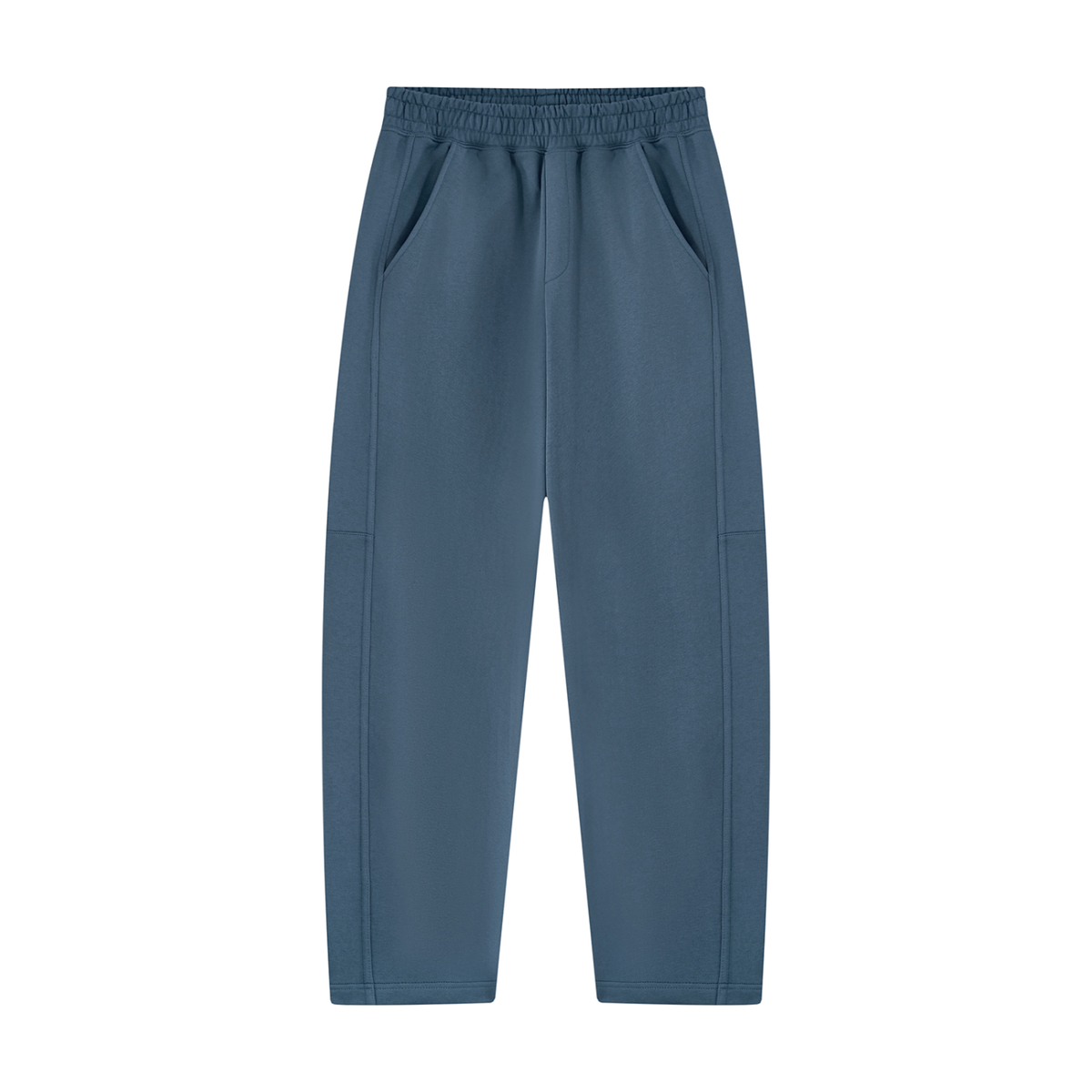 Unisex Tapered Straight Hem Sweatpants