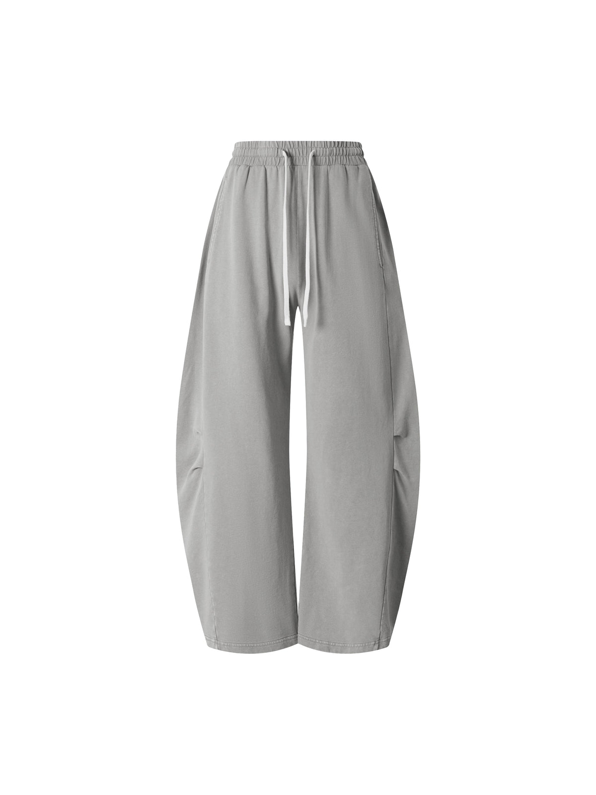 Unisex Mineral Wash Barrel Leg Pants