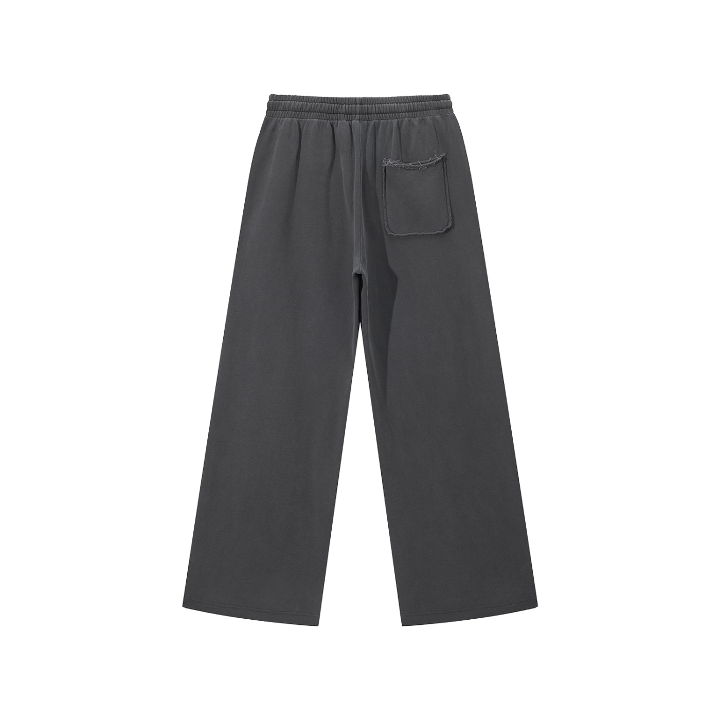 Snow-Washed Raw-Edge Sweatpants