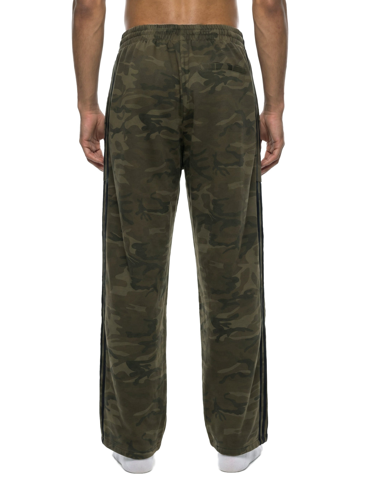 Unisex Camo Wide Leg Sweatpants
