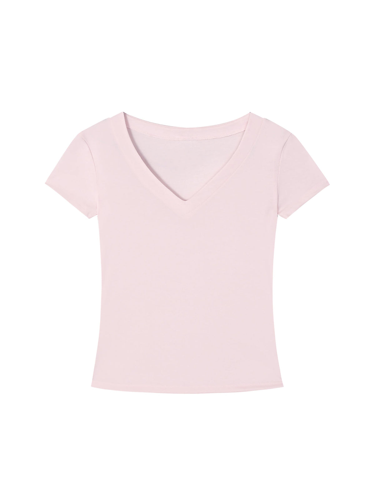 Women’s Tencel Slim Fit V-Neck T-Shirt