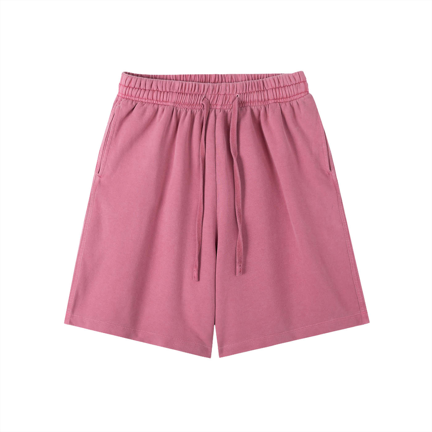 Vintage-Wash Cotton Shorts