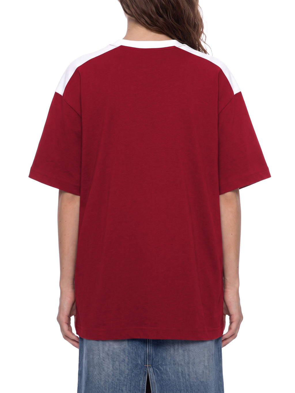 Unisex Color Block Loose T-Shirt