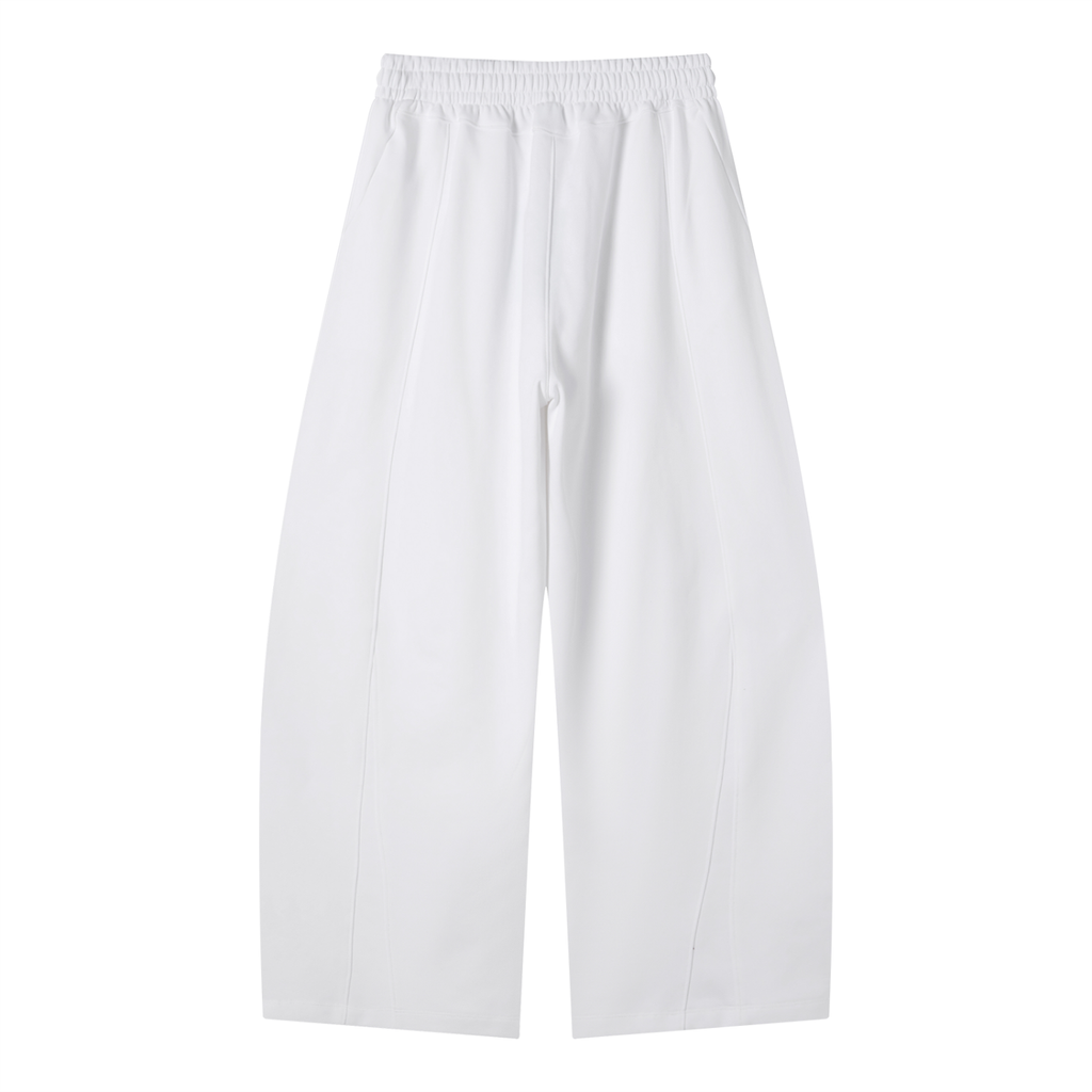 Heavyweight Wide-Leg Panel Sweatpants