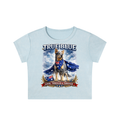 True Blue Aussie Dog Women's Crop Top