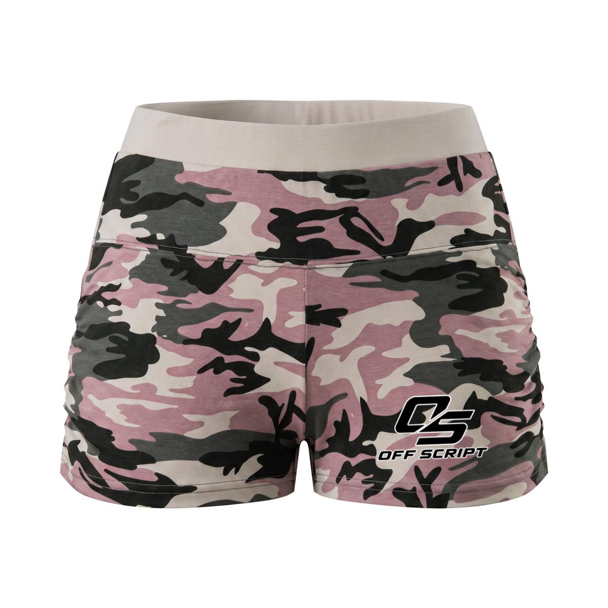 Off Script Women’s Slim Camo Shorts