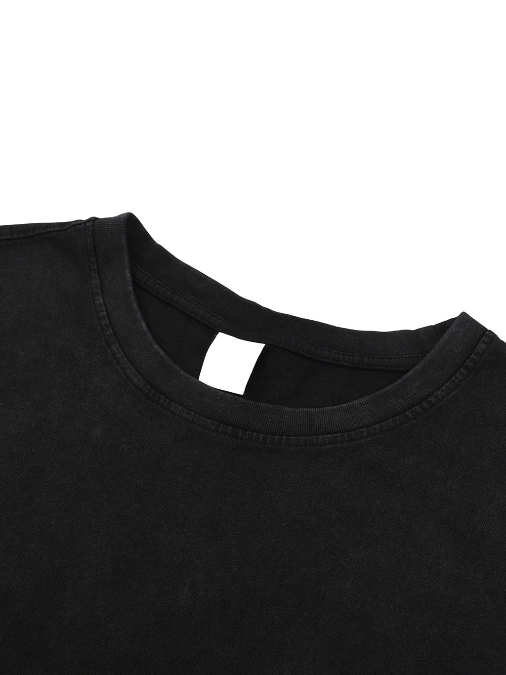 Snow Washed Raw-Hem Tank Top