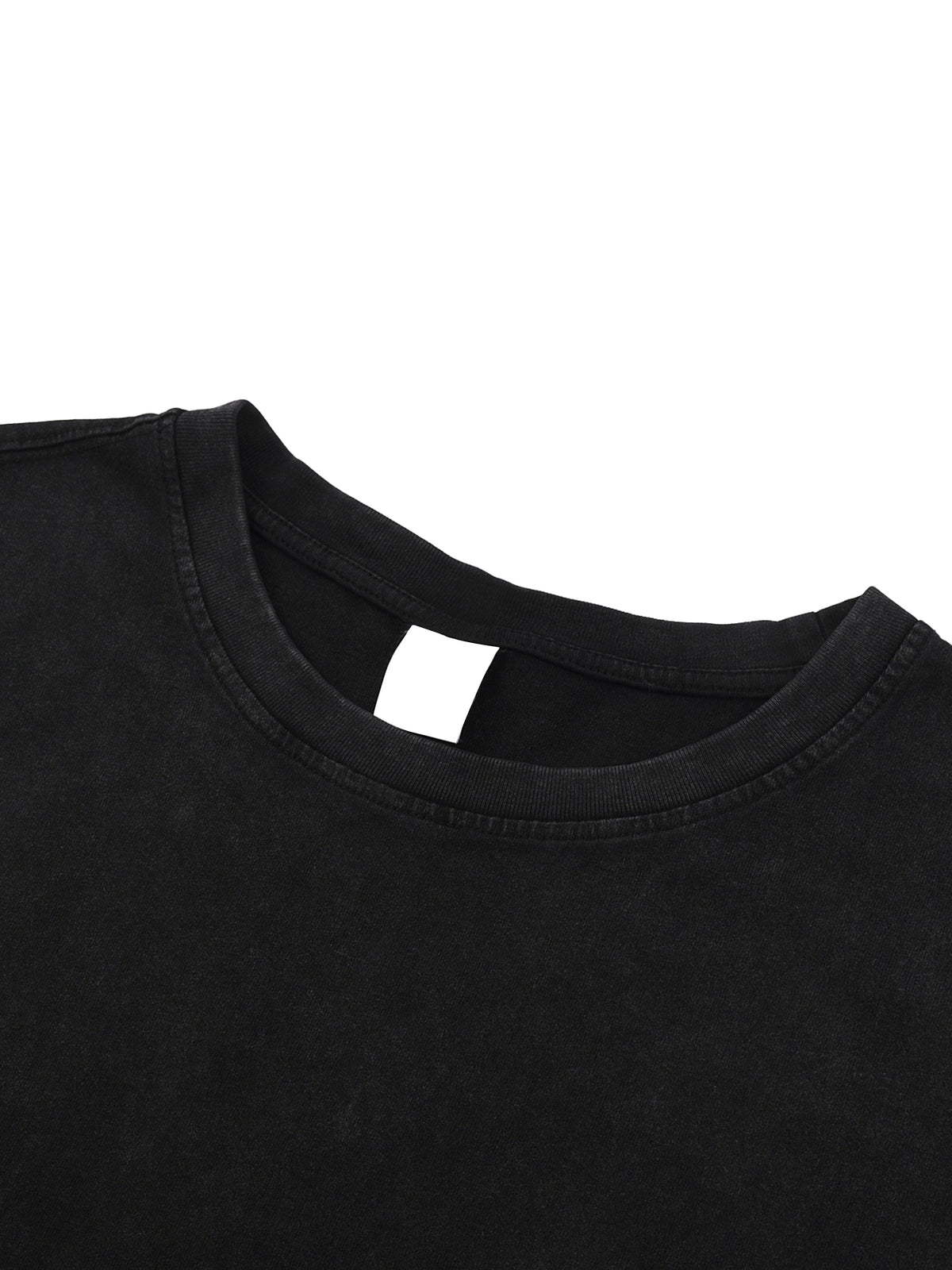 Snow Washed Raw-Hem Tank Top