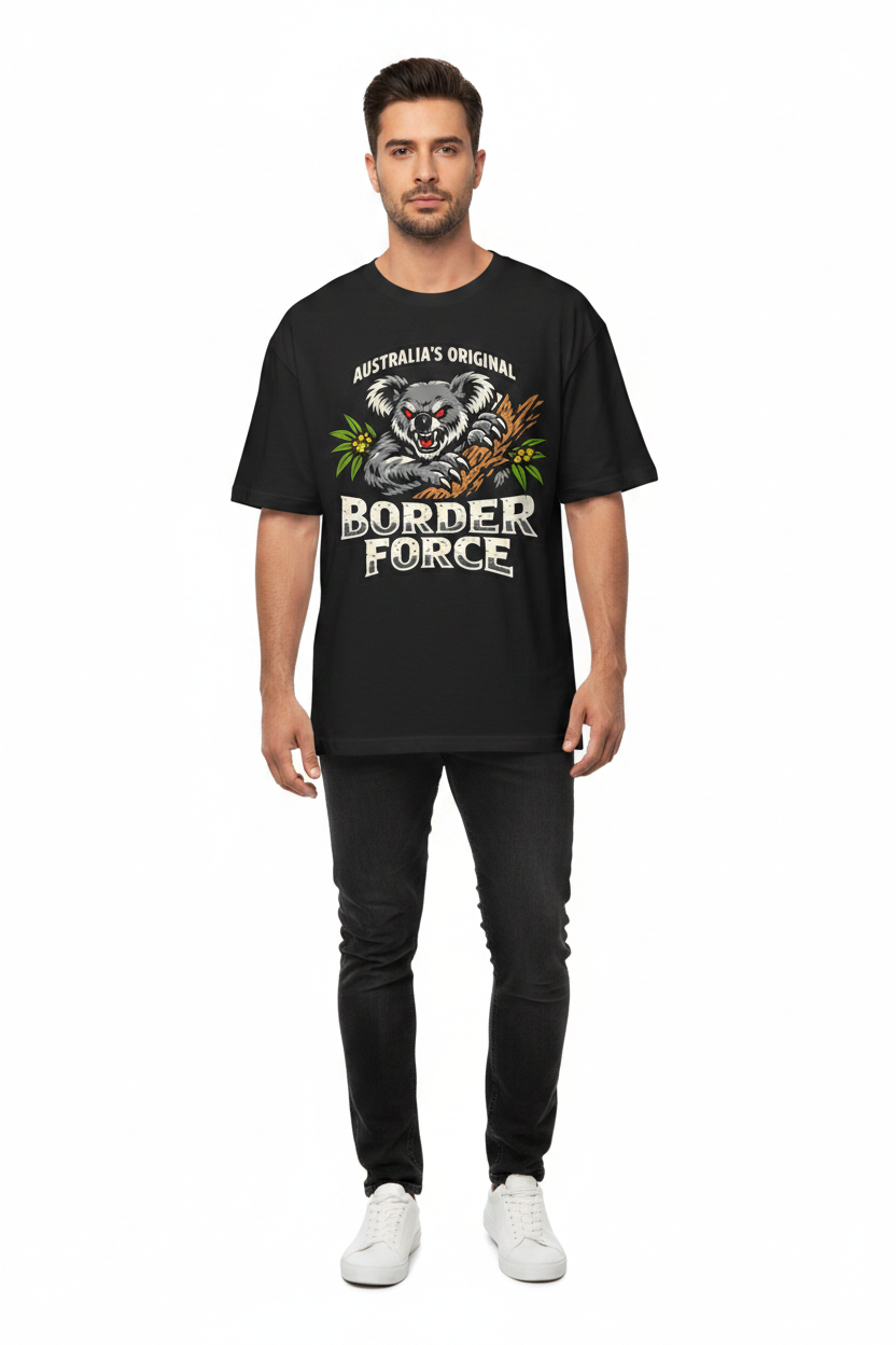 Drop Bear Streetwear Oversized Cotton T-Shirt