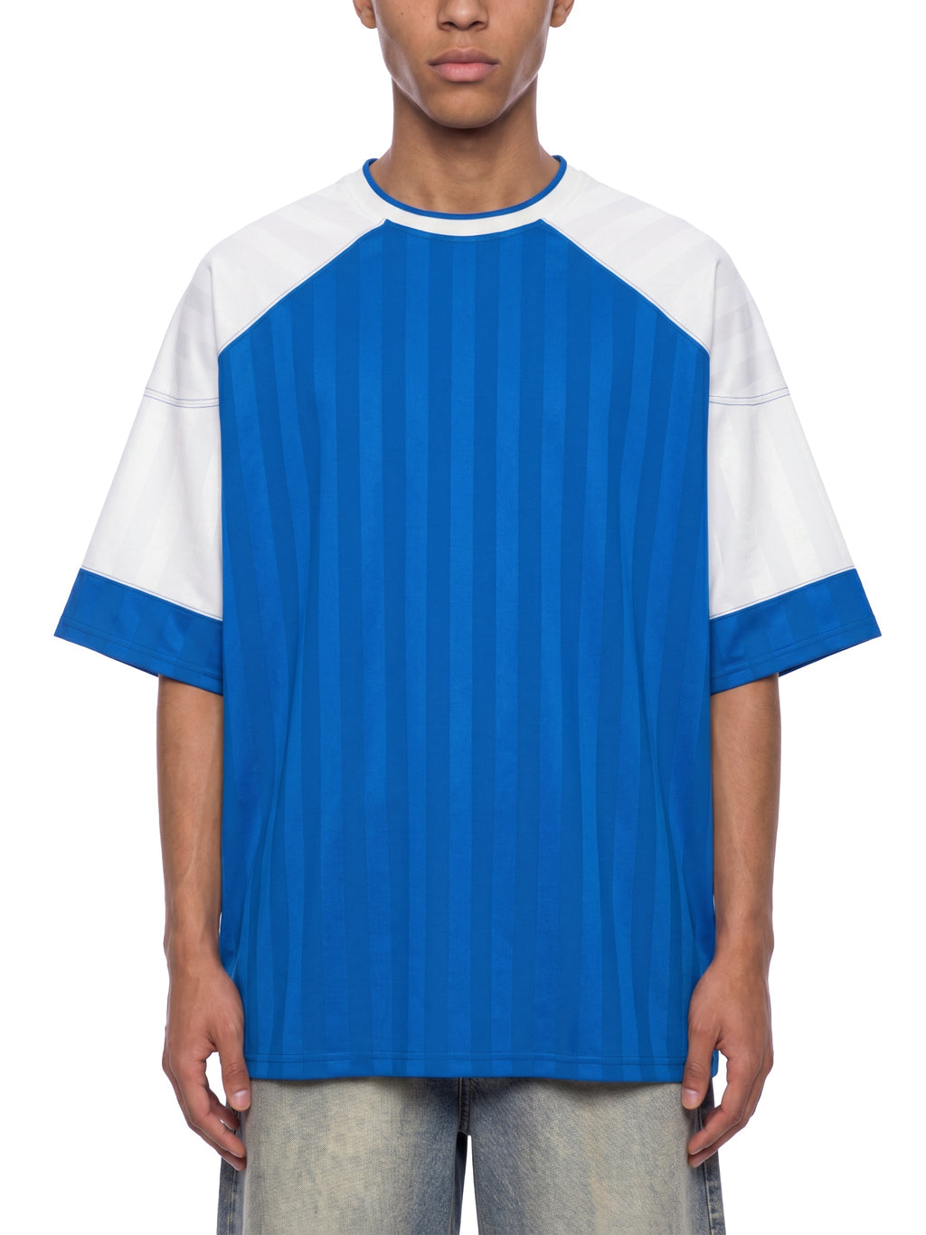 Unisex Striped Raglan Jersey