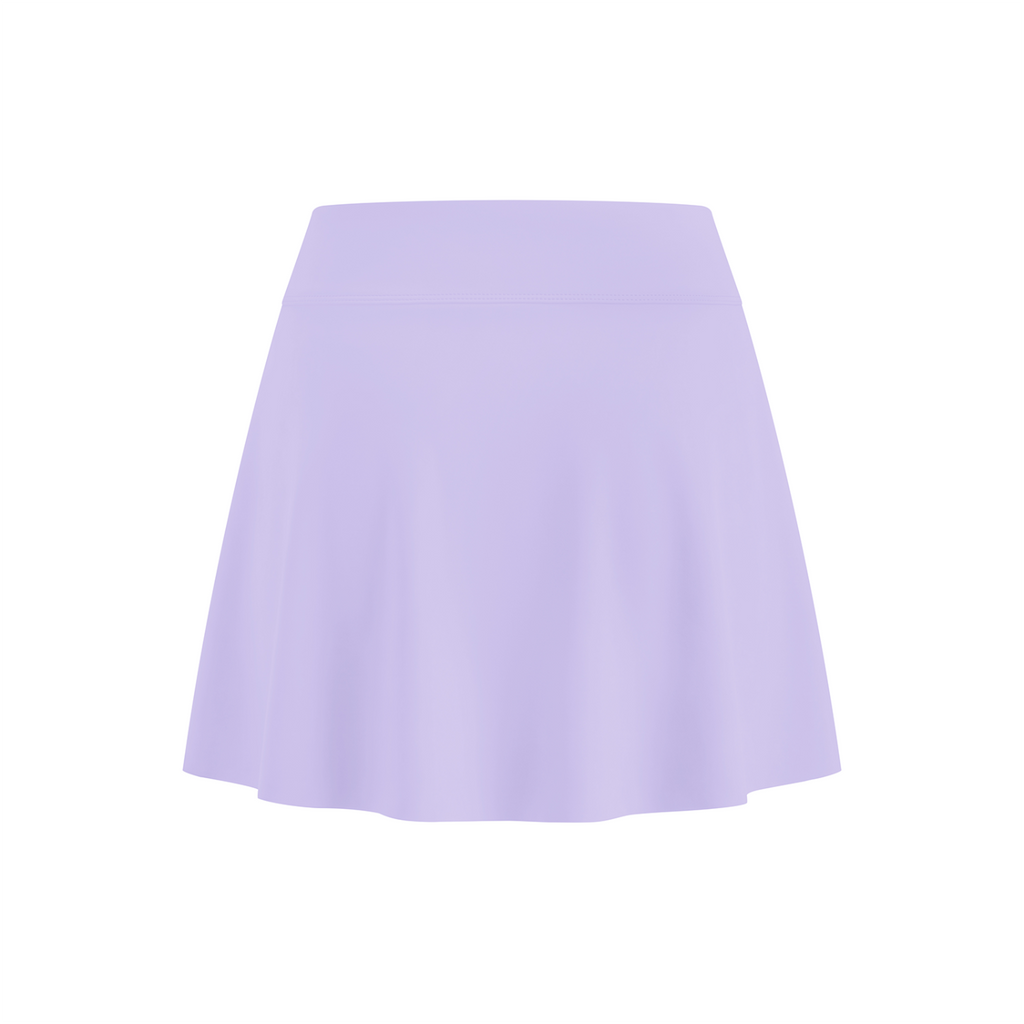 Off Script Women’s Contrast-Stripe Side-Slit A-Line Skirt