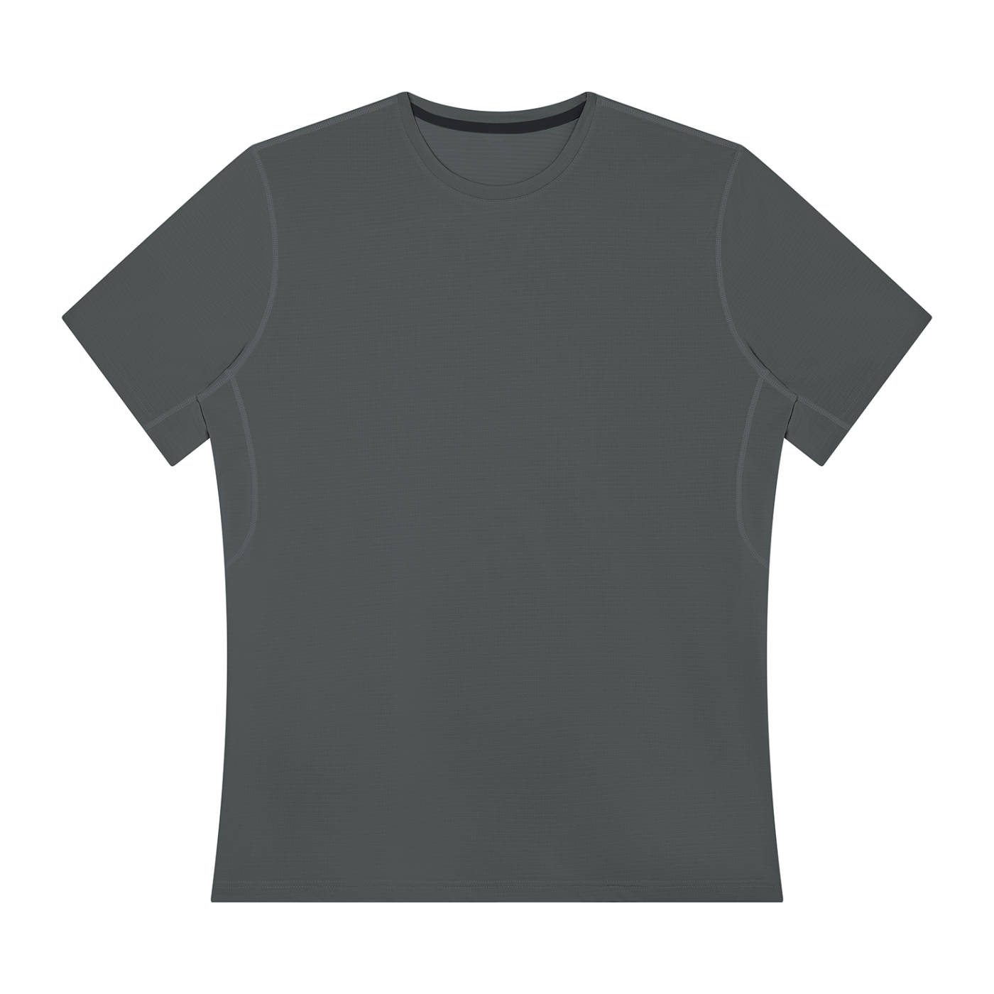 Men’s Regular Fit Performance T-Shirt — Grey front