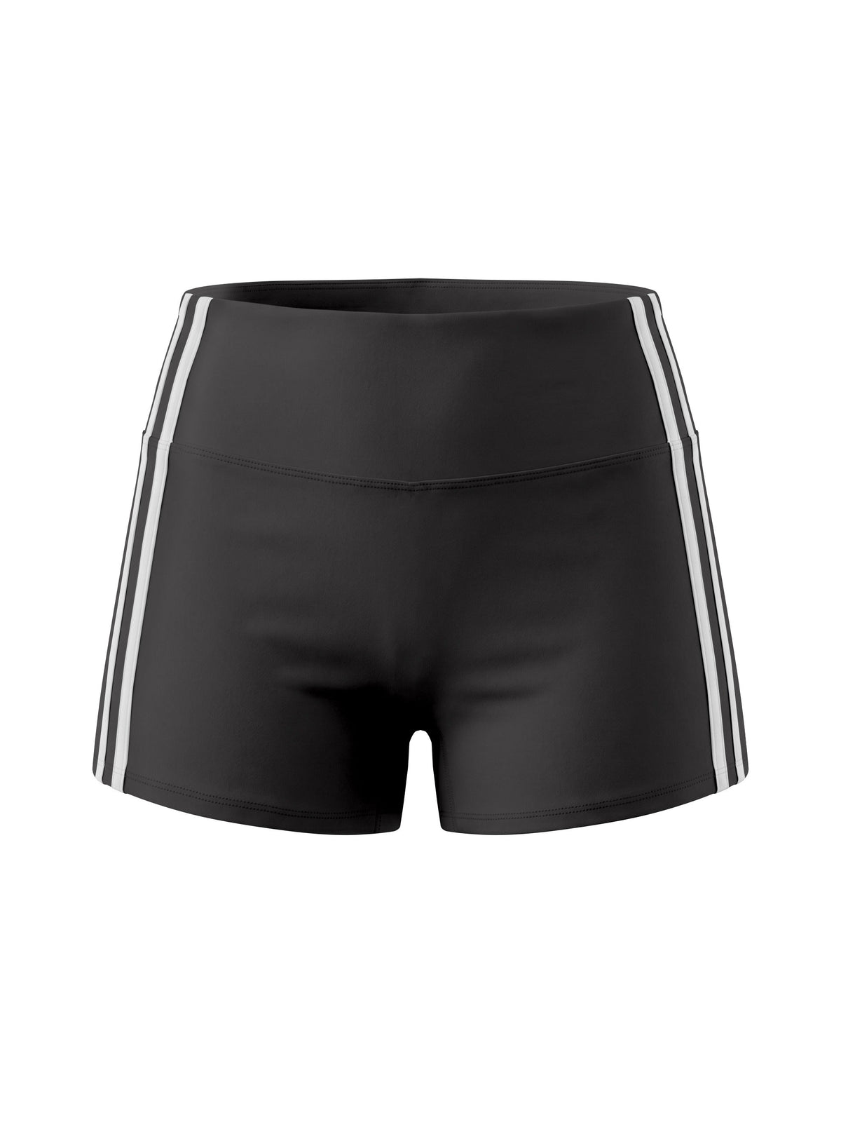 Women’s High-Waist Color Block Yoga Shorts