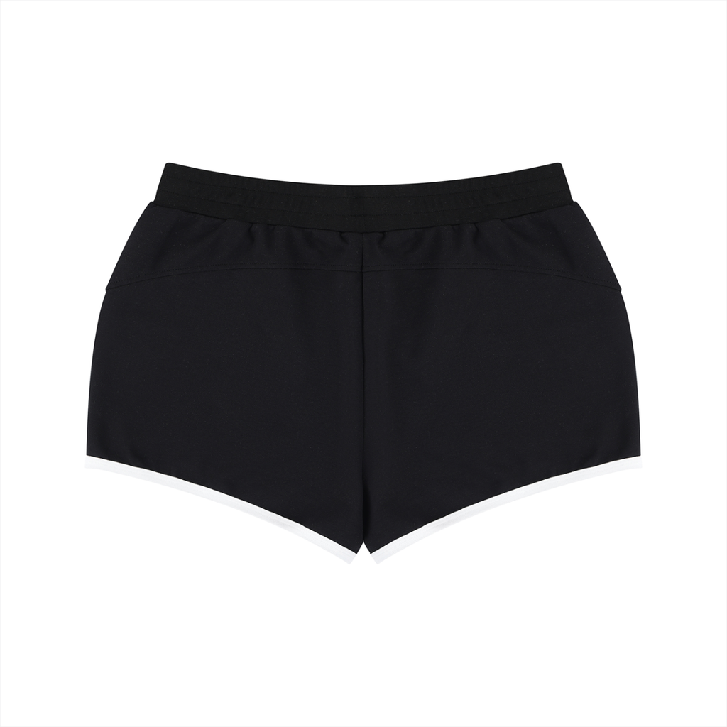 Women’s Retro Contrast Binding Shorts