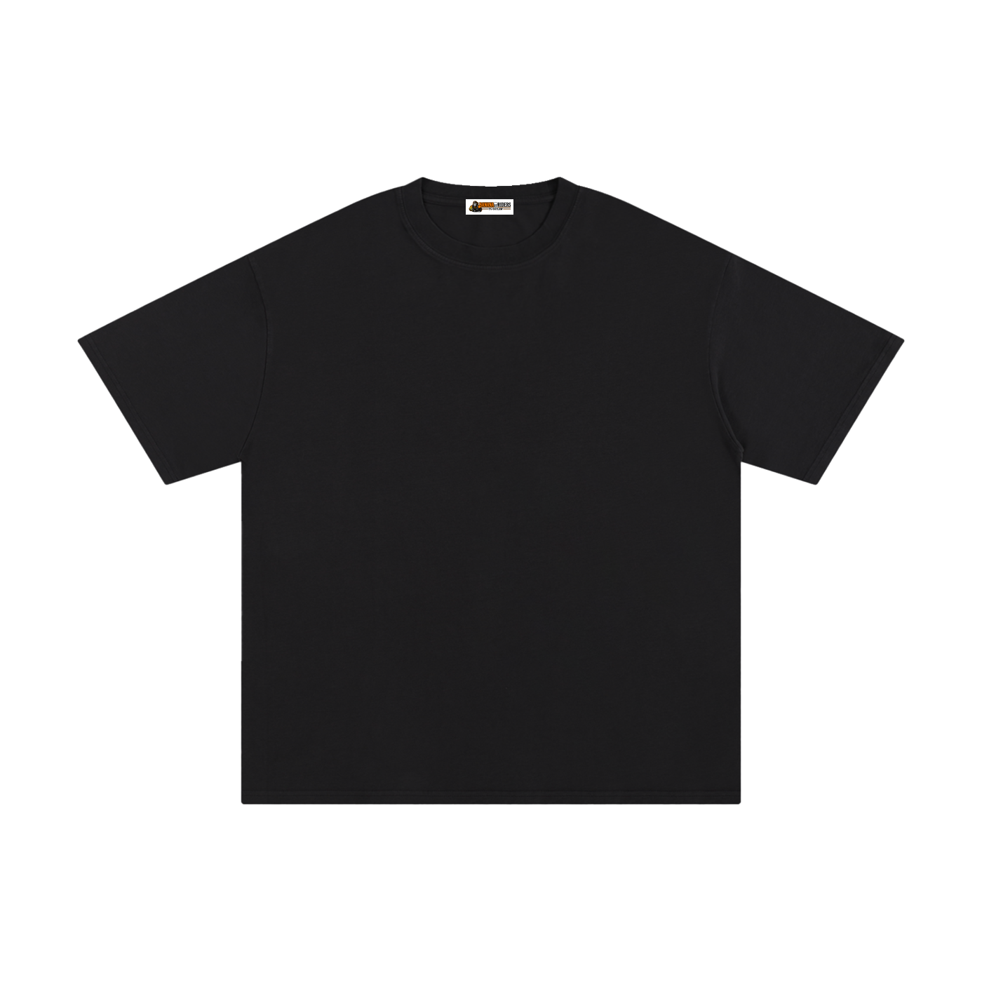 Unisex Pure Cotton T-Shirt – Black front