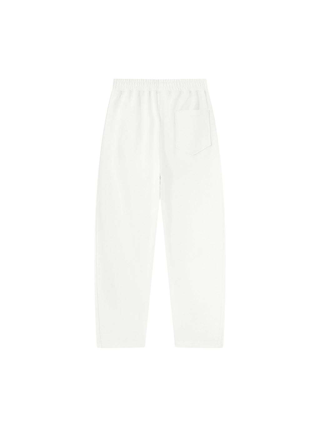 Unisex Tapered Straight Hem Sweatpants