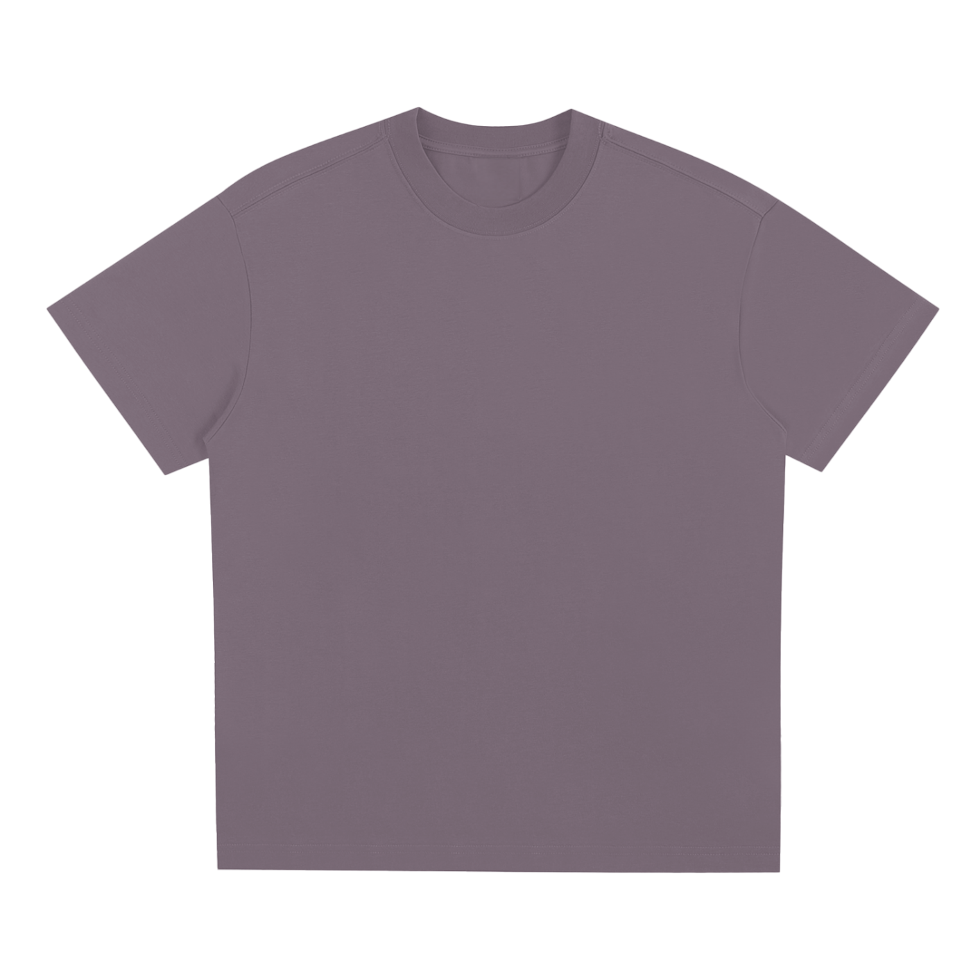 Plum Purple Sorona Quick-Dry Cooling T-Shirt front