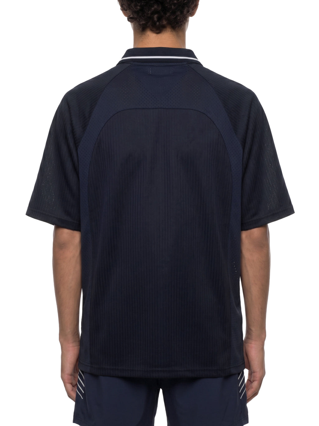 Unisex Striped V-Neck Soccer Jersey gallery view