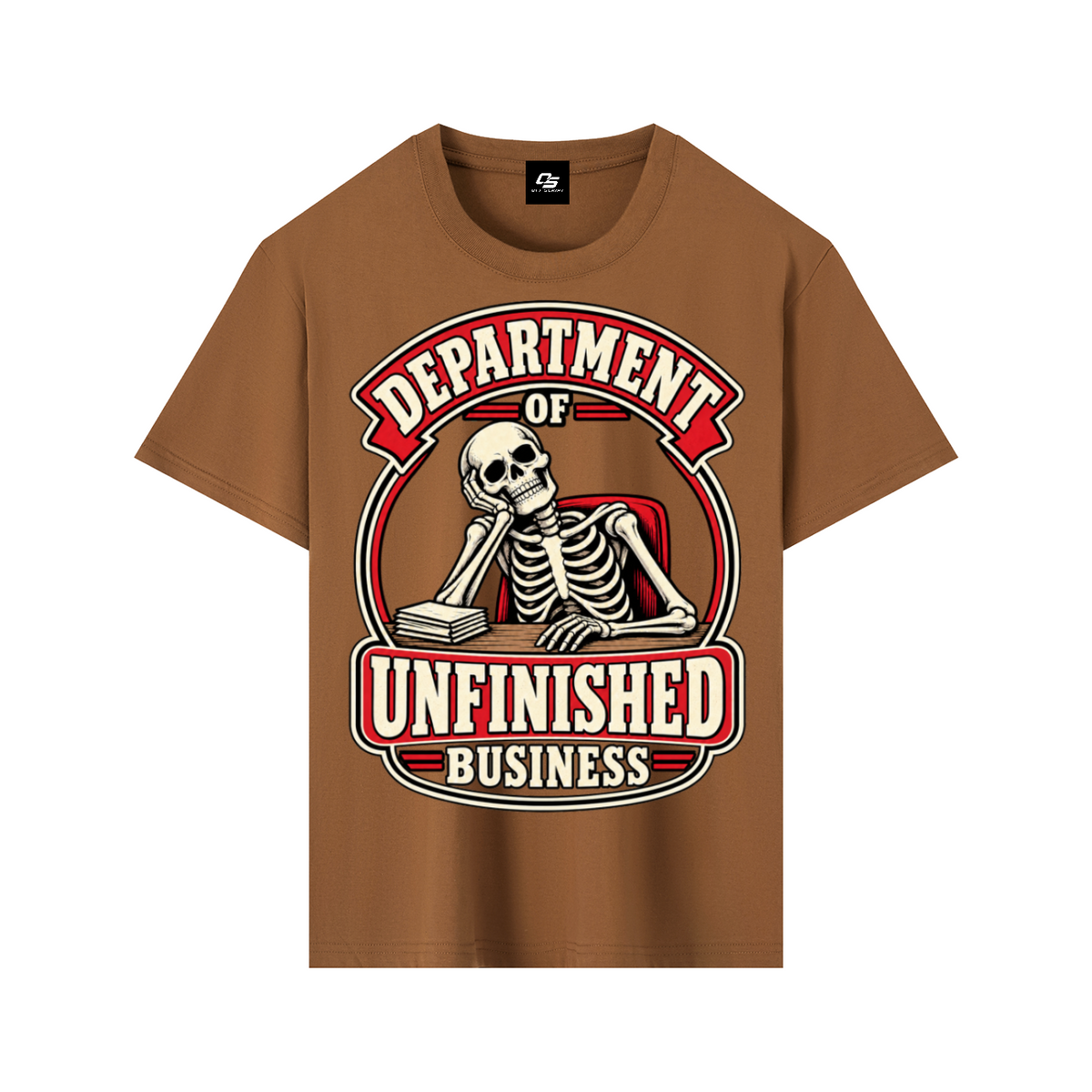 Department of Unfinished Business Pure Cotton Unisex T-Shirt