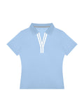 Women’s Color Block Polo Shirt