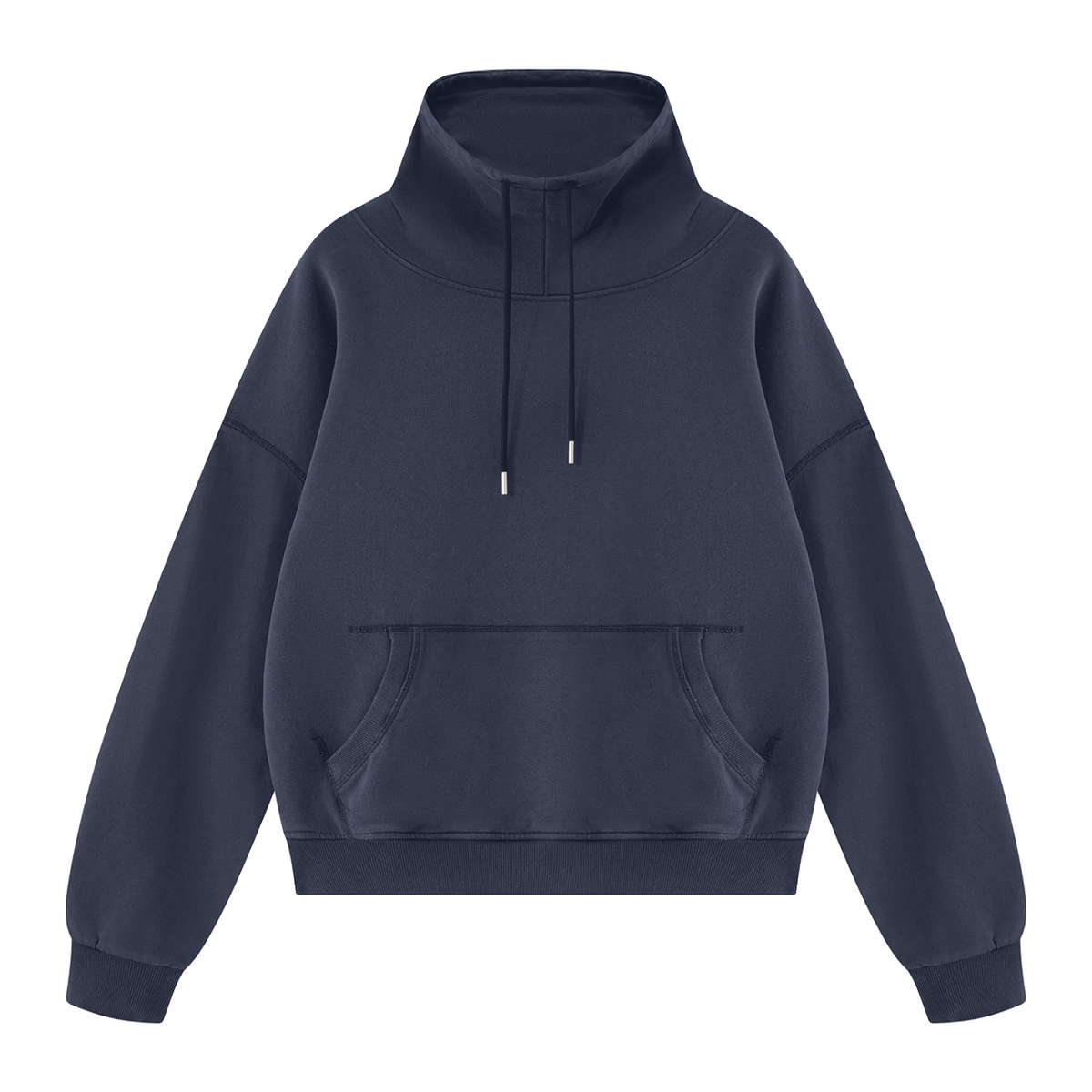 Off Script Gothic Skull Vintage Wash Boxy Hoodie