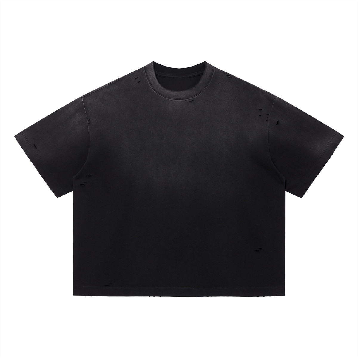 Vintage Washed Distressed Boxy Oversized T-Shirt