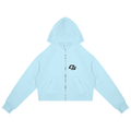 Women’s Cropped Zip-Through Hoodie