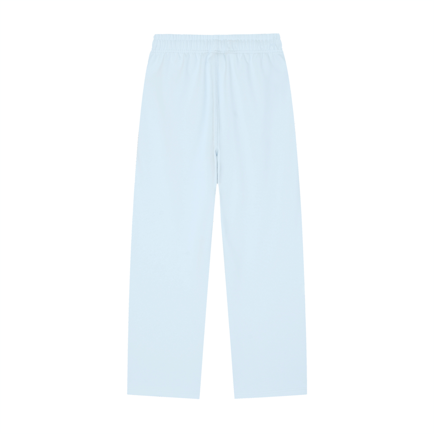 Solid Colour Straight-Leg Sweatpants