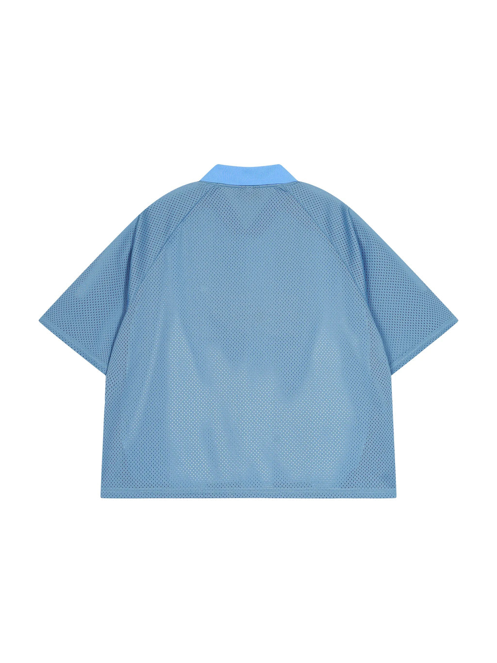 Unisex Striped Mesh Boxy Soccer Jersey