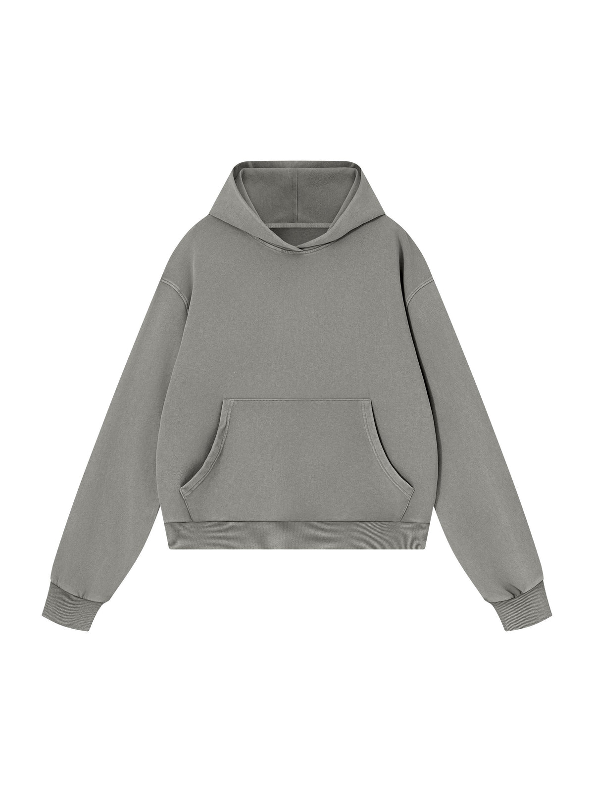 Unisex Mineral Wash Boxy Hoodie