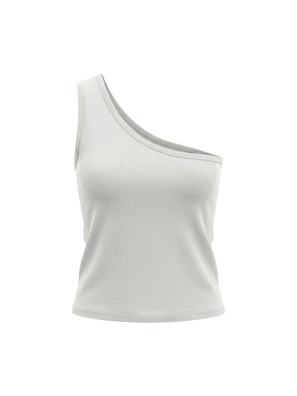 Women's One-Shoulder Crop Tank Top
