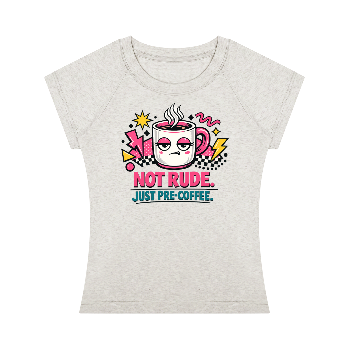 Not Rude Women’s Slim Raglan T-Shirt