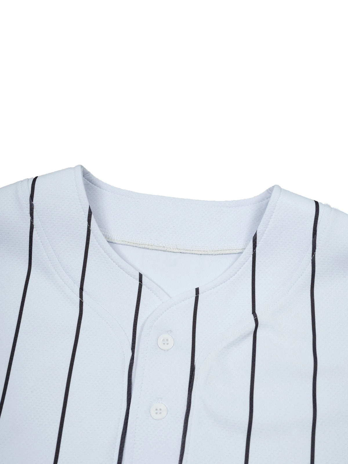 Unisex Pinstripe Baseball Jersey gallery view