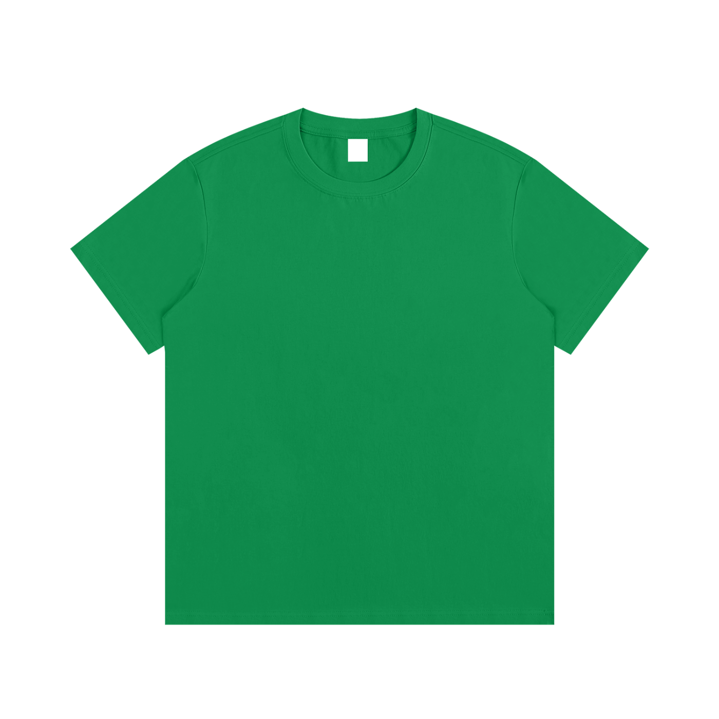 Essential Cotton T-Shirt - Grass Green front
