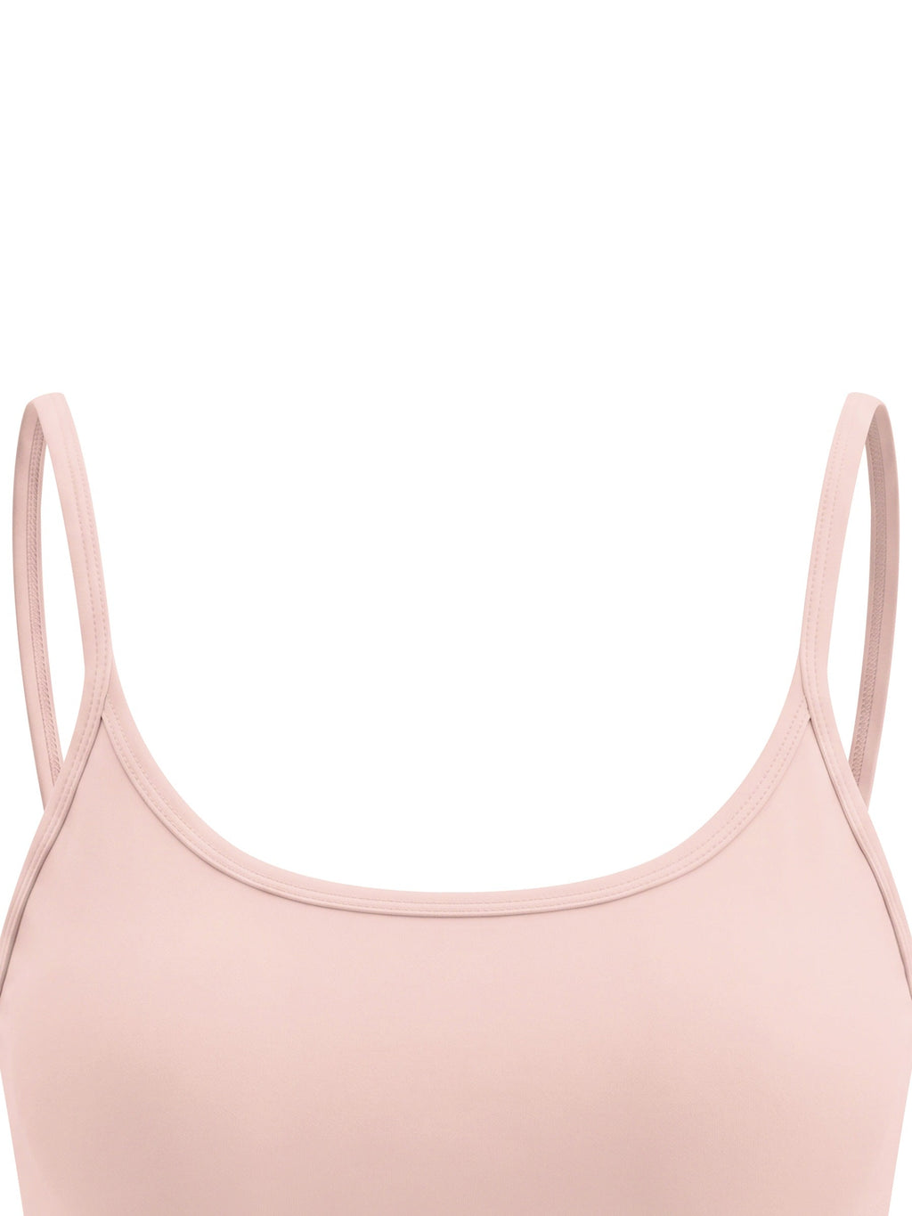 Women's Solid U-Neck Sports Bra