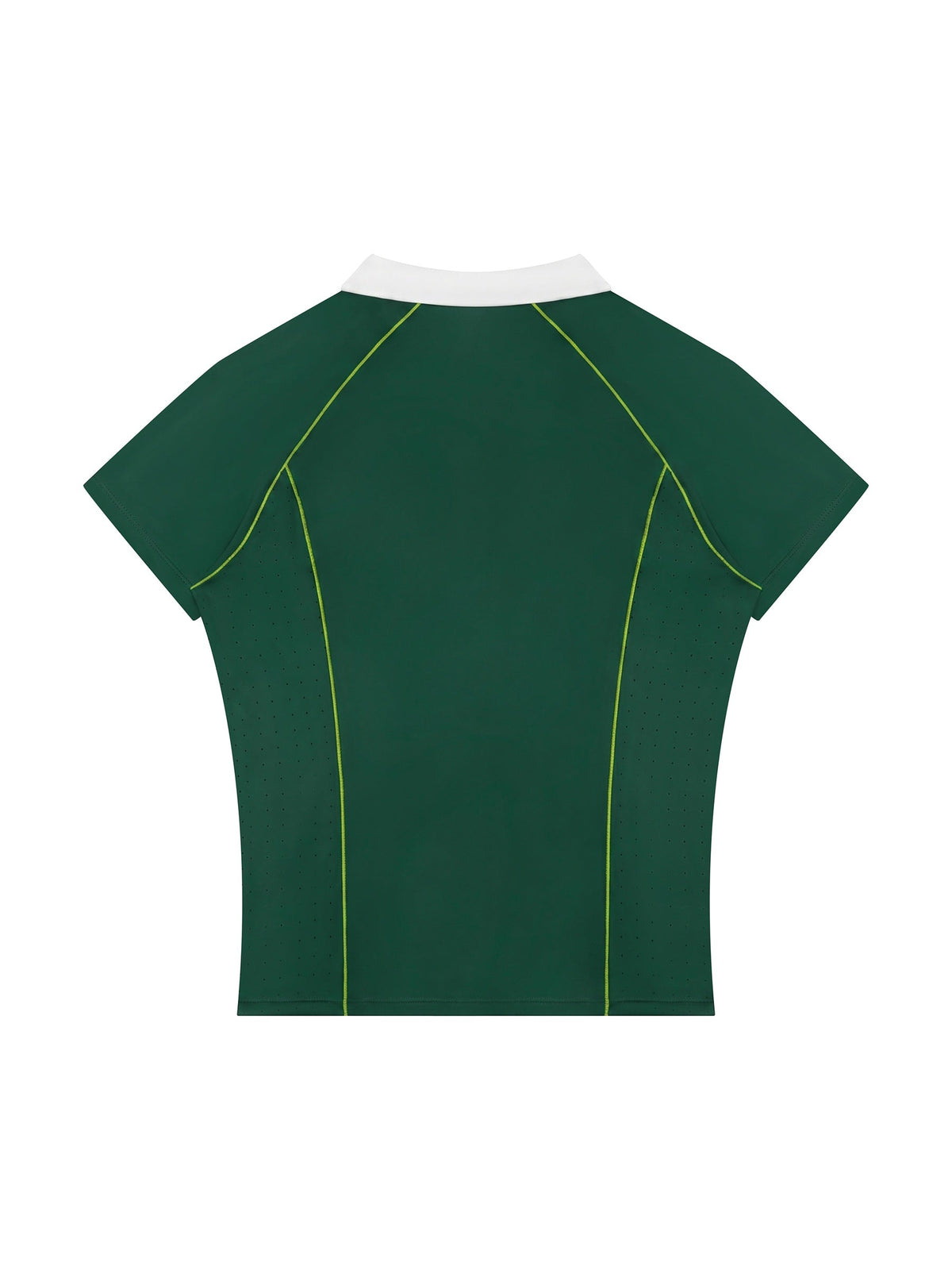 Women’s Slim Fit Quarter-Zip Polo Shirt