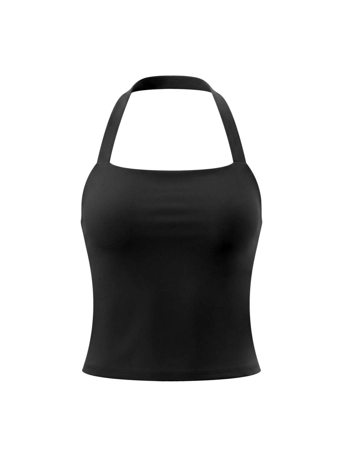 Women's Halter Crop Sports Bra
