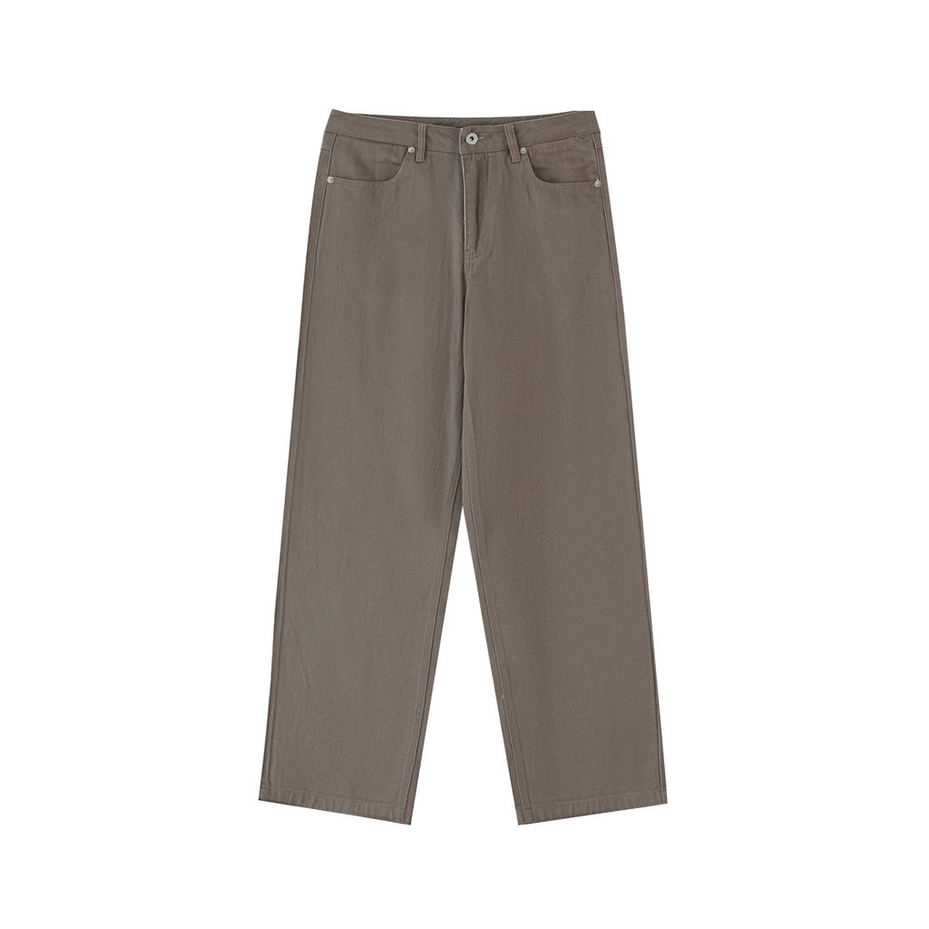 Men’s Heavyweight Cotton Straight-Leg Pants