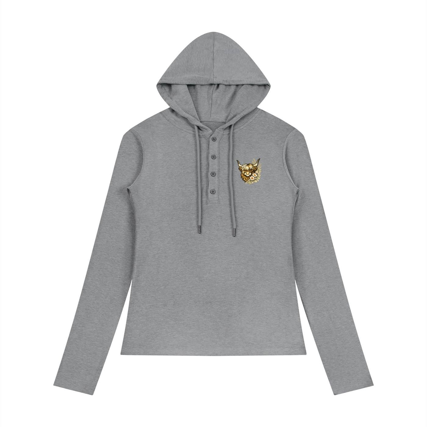 Flower Grey - front