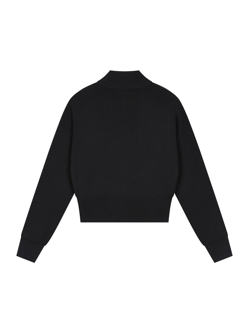 Women’s Mock Neck Zip Up Cardigan