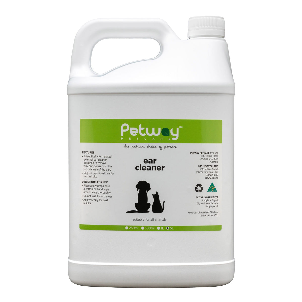 Petway Ear Cleaner larger bottle